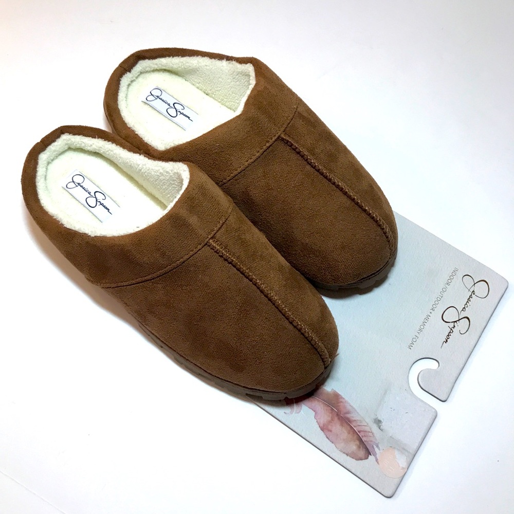 Jessica Simpson Indoor Outdoor Slippers Sz XL 9-10